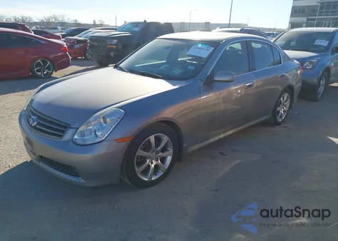 2005 Infiniti G35 из США, поврежденный, VIN JNKCV51E15M224673